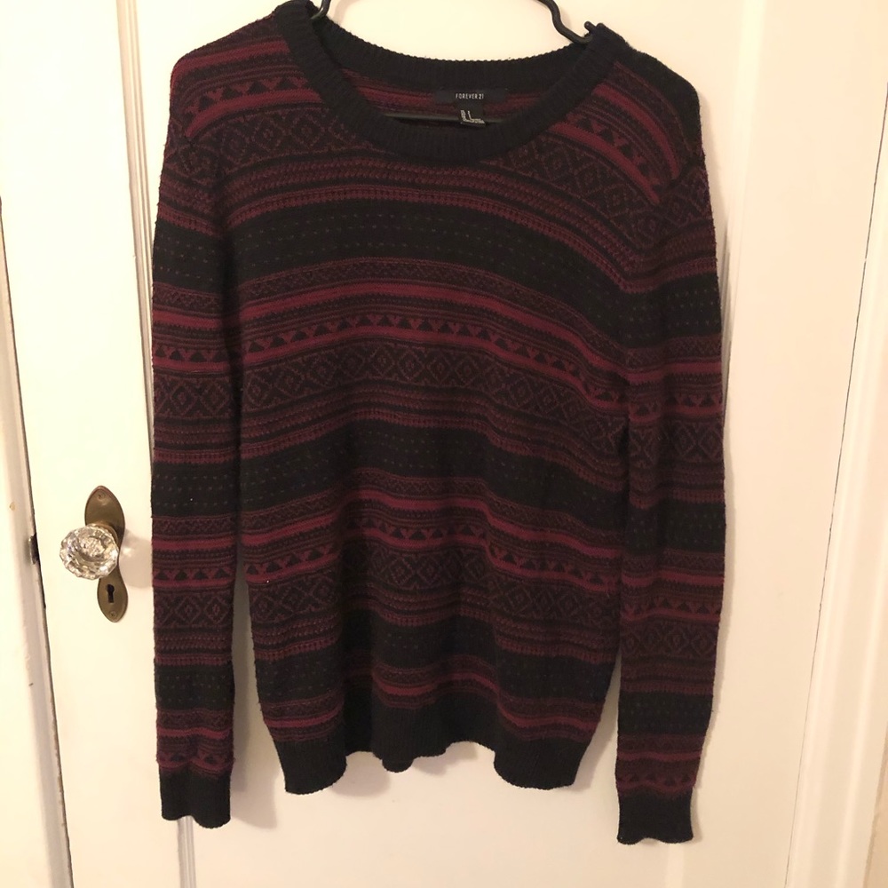 Forever 21 aztec sweater